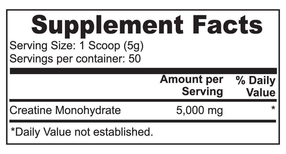 German Creatine Monohydrate